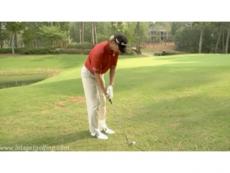 Retief Goosen gives some chipping advice